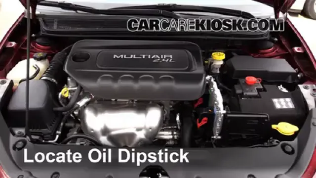 2015 Dodge Dart SXT 2.4L 4 Cyl. Oil Check Oil Level